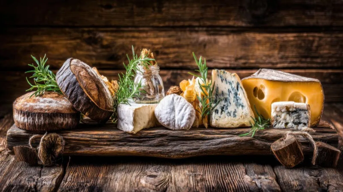 丰盛的欧洲奶酪拼盘 - 品鉴 巨乳